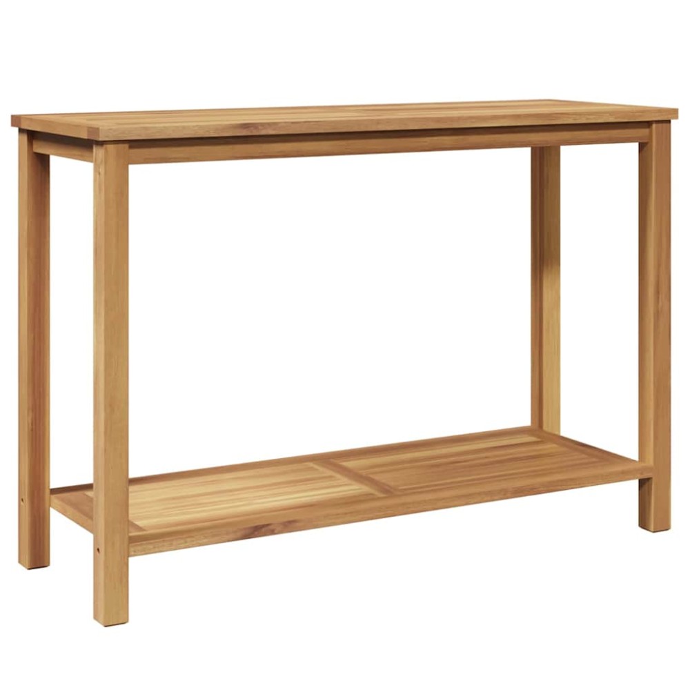 vidaXL Masă de consolă Maro 110 x 40 x 45 cm Lemn masiv de tec