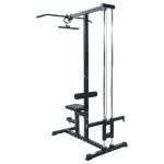 vidaXL Mașina de tras la piept cu scaun ajustabil 80 kg suportabil vidaXL Mașina de tras la piept cu scaun ajustabil 80 kg suportabil