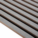 vidaXL Panouri acustice de perete 2 buc șipci 60,5x60 cm furnir stejar vidaXL Panouri acustice de perete 2 buc șipci 60,5x60 cm furnir stejar
