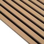vidaXL Panouri acustice de perete 8 buc șipci 60,5x60 cm furnir stejar vidaXL Panouri acustice de perete 8 buc șipci 60,5x60 cm furnir stejar