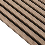 vidaXL Panouri acustice de perete 8 buc șipci 60,5x60 cm furnir stejar vidaXL Panouri acustice de perete 8 buc șipci 60,5x60 cm furnir stejar