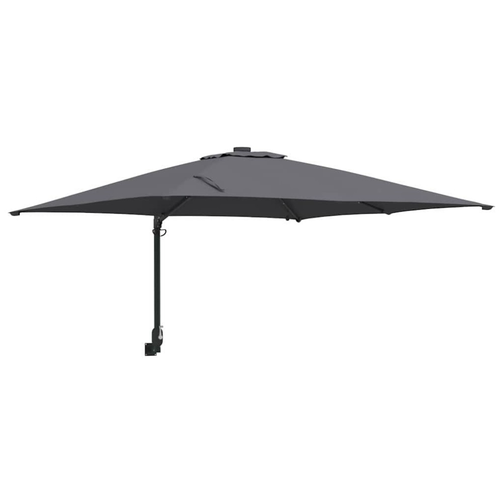 vidaXL Parasol de Grădină Antracit 248,5 x 247,5 x 160 cm