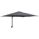 vidaXL Parasol de Grădină Antracit 248,5 x 247,5 x 160 cm