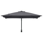 vidaXL Parasol de Grădină Antracit 248,5 x 247,5 x 160 cm