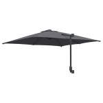vidaXL Parasol de Grădină Antracit 248,5 x 247,5 x 160 cm