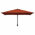 vidaXL Parasol de Grădină Terracota 248,5 x 247,5 x 160 cm
