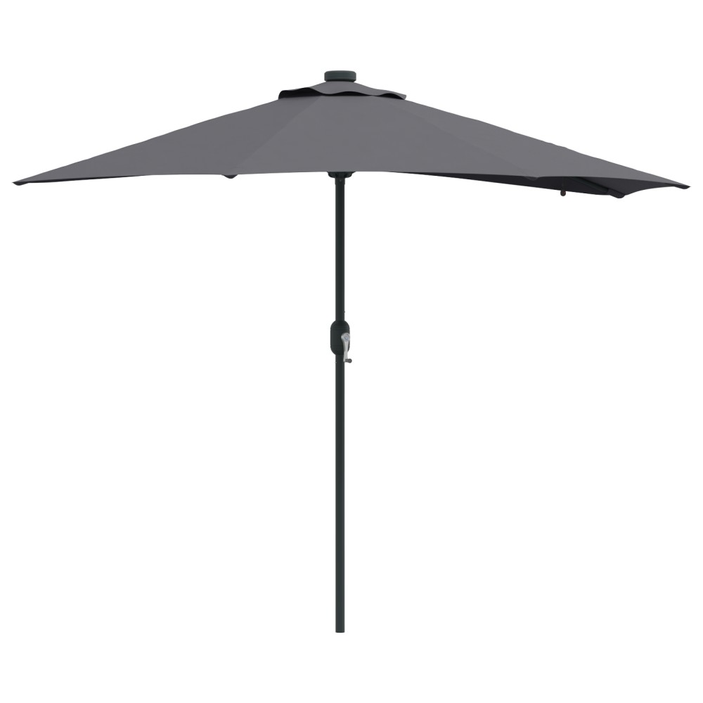 vidaXL Parasol de Grădină Antracit 294 x 150 x 223 cm țesătură