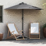 vidaXL Parasol de Grădină Antracit 294 x 150 x 223 cm țesătură