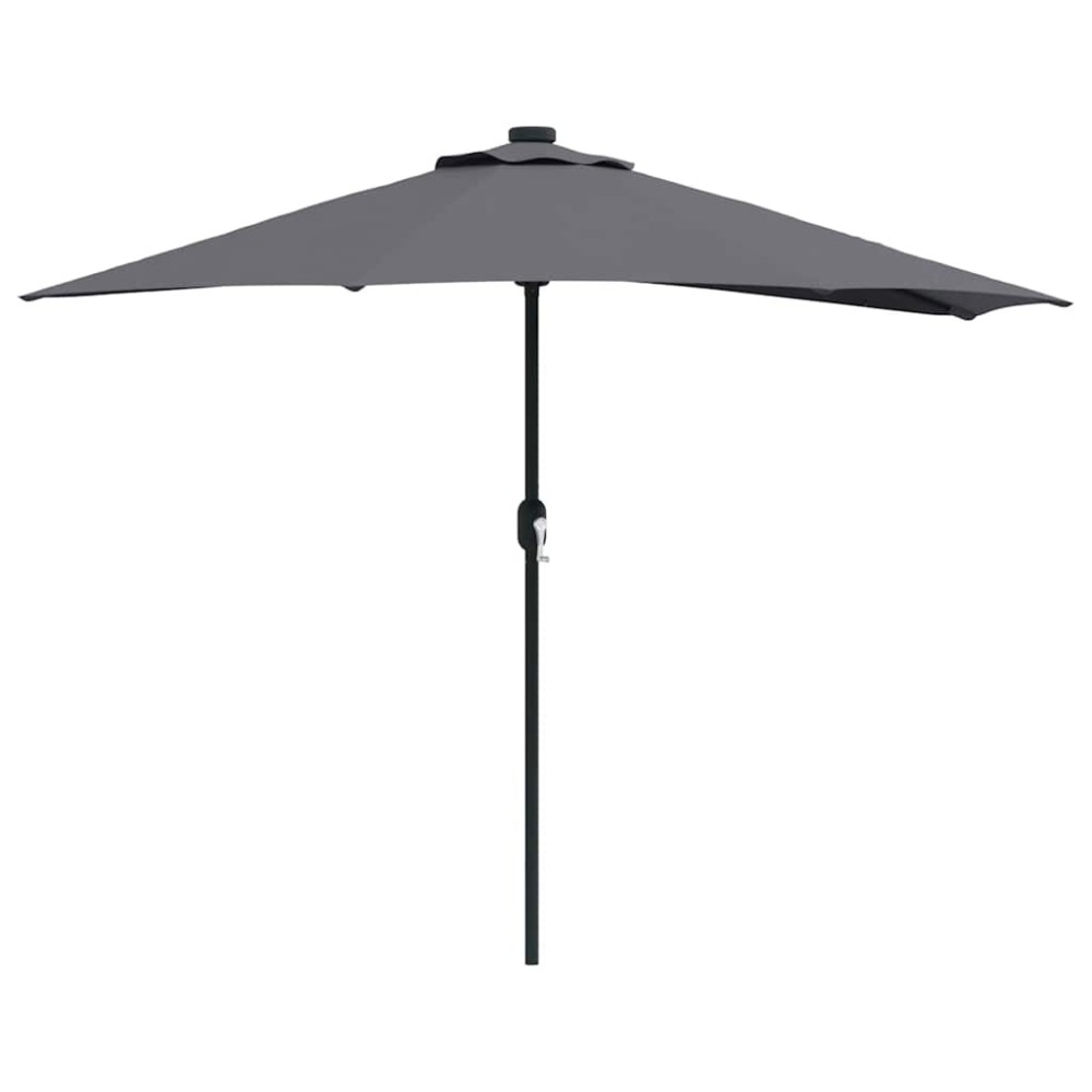 vidaXL Parasol de Grădină Antracit 294 x 150 x 224 cm