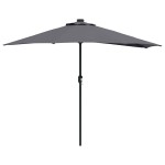 vidaXL Parasol de Grădină Antracit 294 x 150 x 224 cm