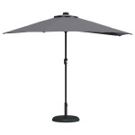 vidaXL Parasol de Grădină Antracit 294 x 150 x 224 cm