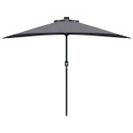 vidaXL Parasol de Grădină Antracit 294 x 150 x 224 cm