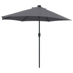 vidaXL Parasol de Grădină Antracit 294 x 150 x 224 cm