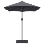 vidaXL Parasol de Grădină Antracit 385 x 209 x 244 cm