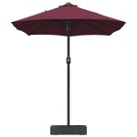 vidaXL Parasol de Grădină Roșu Bordeaux 385 x 209 x 244 cm