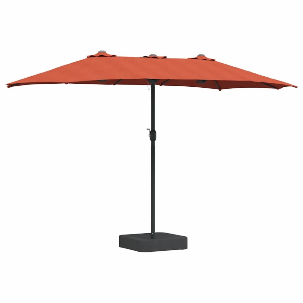 vidaXL Parasol de Grădină Terracota 385 x 209 x 244 cm