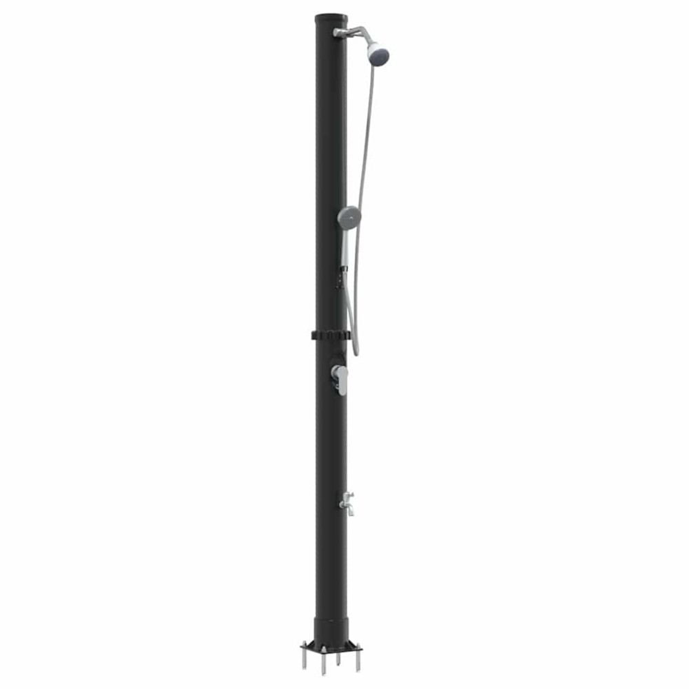 vidaXL Duș Solar de Exterior cu Cap de Duș Portabil, 217 cm, 20 L