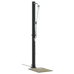 vidaXL Duș Solar de Exterior cu Cap de Duș Portabil, 217 cm, 20 L