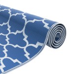 vidaXL Pătură de Exterior ARAKIL Albastră Poliester 300 x 400 cm vidaXL Pătură de Exterior ARAKIL Albastră Poliester 300 x 400 cm