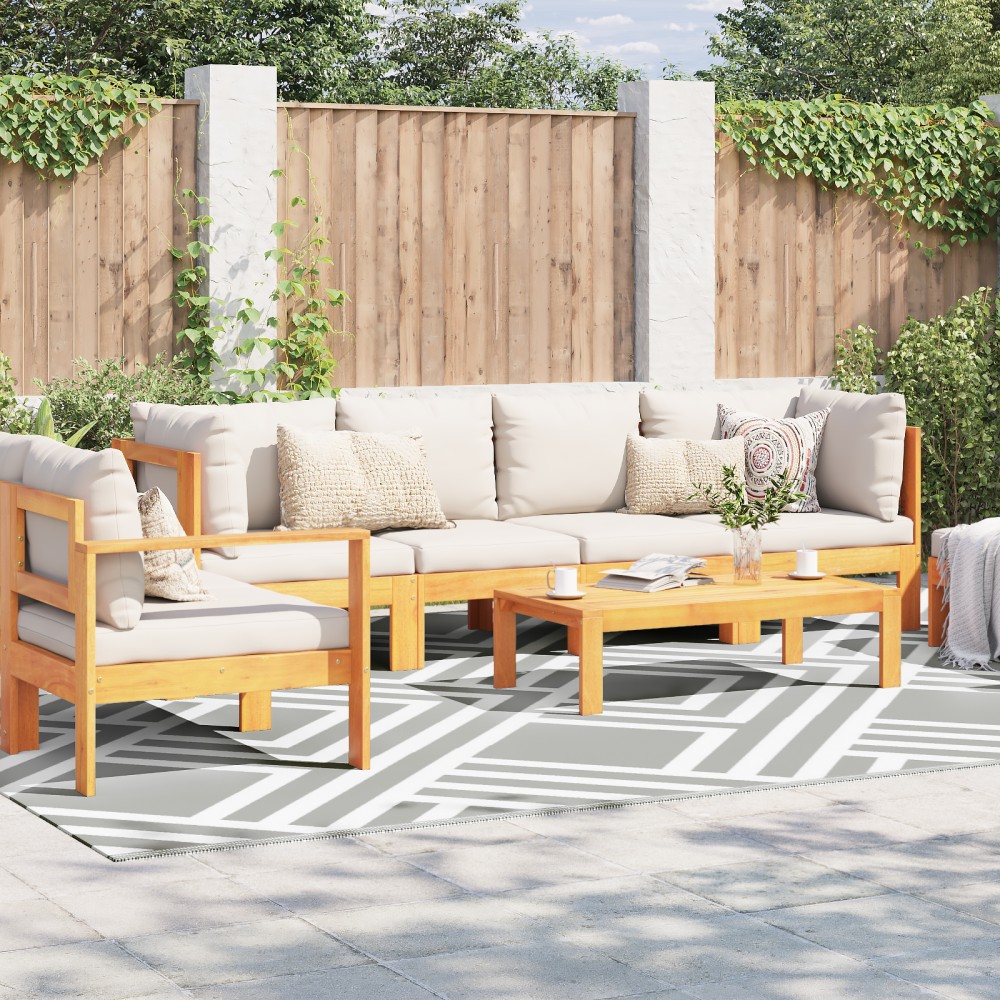vidaXL Covor Exterior ARAKIL Gri Poliester 300 x 400 cm