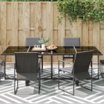 vidaXL Covor Exterior ARAKIL Gri Poliester 300 x 400 cm