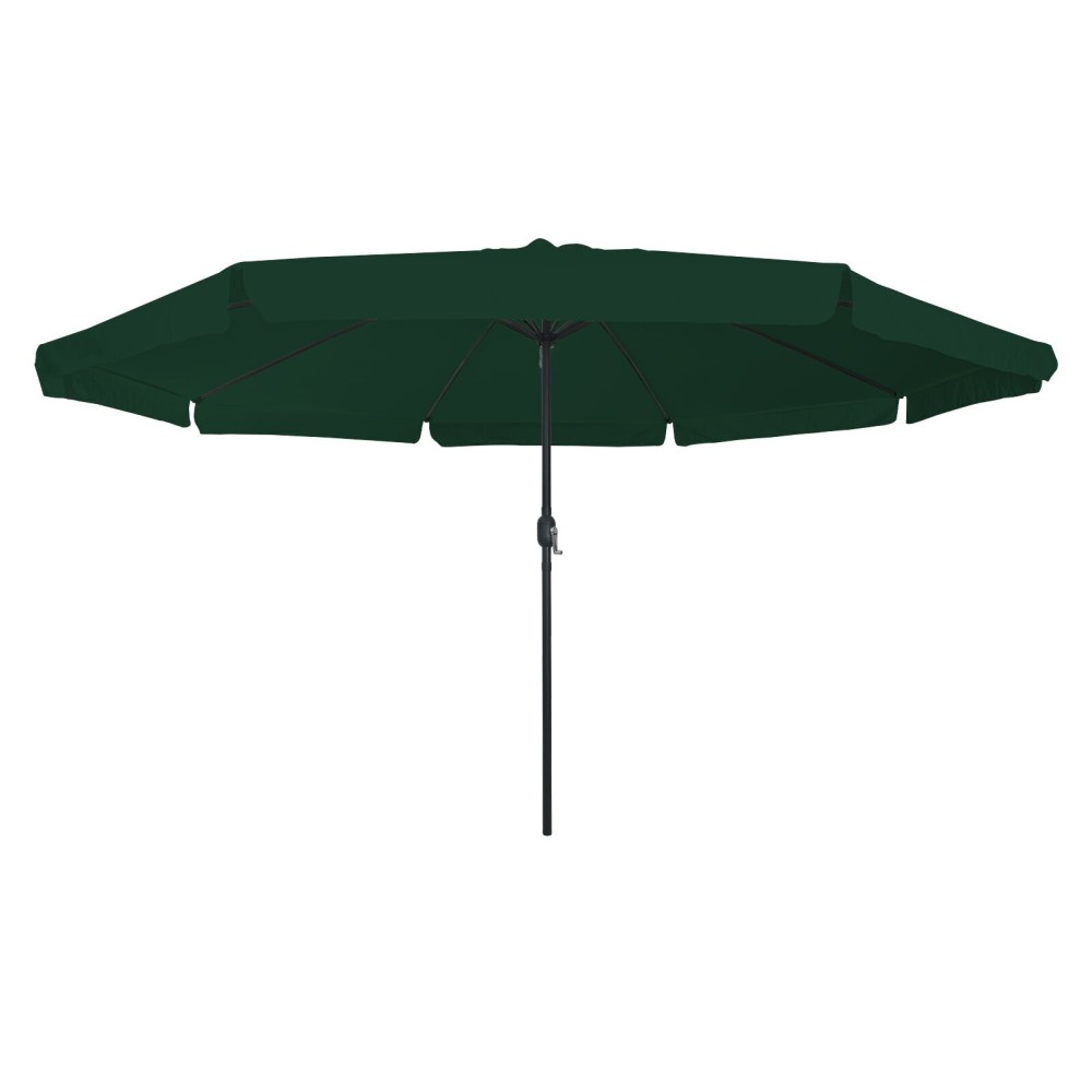 vidaXL Parasol de Grădină Verde și Negru 395 x 395 x 245 cm