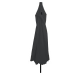 vidaXL Parasol de Grădină Antracit și negru 395 x 395 x 245 cm vidaXL Parasol de Grădină Antracit și negru 395 x 395 x 245 cm