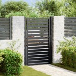 vidaXL Poarta de gradina incuiata neagra 100x150 cm aluminiu vidaXL Poarta de gradina incuiata neagra 100x150 cm aluminiu