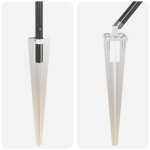 vidaXL Set de stâlpi de împrejmuire 13 pcs Gri Ø32mm 100 cm Metal vidaXL Set de stâlpi de împrejmuire 13 pcs Gri Ø32mm 100 cm Metal
