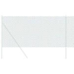 vidaXL Gard cu plasă de sârmă Verde 10 x 1,4 m Oțel