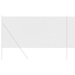 vidaXL Gard cu plasă de sârmă Gri 10 x 1 m Oțel