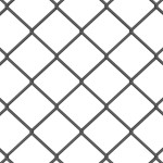 vidaXL Gard cu plasă de sârmă Gri 10 x 1 m Oțel