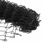 vidaXL Gard cu plasă de sârmă Gri 10 x 1 m Oțel