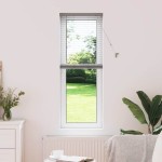 vidaXL Jaluzea pentru Fereastră cu perdele Manual Argintiu Aluminiu