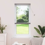 vidaXL Jaluzea pentru Fereastră cu perdele Manual Argintiu Aluminiu