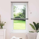 vidaXL Jaluzea pentru Fereastră cu perdele Manual Argintiu Aluminiu