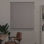 vidaXL Jaluzea pentru Fereastră cu perdele Manual Argintiu Aluminiu