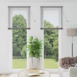 vidaXL Jaluzea pentru Fereastră cu perdele Manual Argintiu Aluminiu