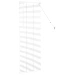 vidaXL Jaluzea pentru Fereastră cu perdele Manual Alb Aluminiu vidaXL Jaluzea pentru Fereastră cu perdele Manual Alb Aluminiu