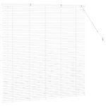 vidaXL Jaluzea pentru Fereastră cu perdele Manual Alb Aluminiu vidaXL Jaluzea pentru Fereastră cu perdele Manual Alb Aluminiu