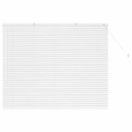 vidaXL Jaluzea pentru Fereastră cu perdele Manual Alb Aluminiu vidaXL Jaluzea pentru Fereastră cu perdele Manual Alb Aluminiu