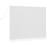 vidaXL Jaluzea pentru Fereastră cu perdele Manual Alb Aluminiu vidaXL Jaluzea pentru Fereastră cu perdele Manual Alb Aluminiu