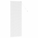 vidaXL Jaluzea pentru Fereastră cu perdele Manual Alb Aluminiu vidaXL Jaluzea pentru Fereastră cu perdele Manual Alb Aluminiu