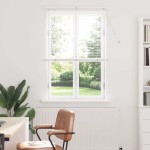 vidaXL Jaluzea pentru Fereastră cu perdele Manual Alb Aluminiu vidaXL Jaluzea pentru Fereastră cu perdele Manual Alb Aluminiu