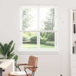 vidaXL Jaluzea pentru Fereastră cu perdele Manual Alb Aluminiu vidaXL Jaluzea pentru Fereastră cu perdele Manual Alb Aluminiu