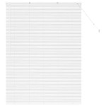 vidaXL Jaluzea pentru Fereastră cu perdele Manual Alb Aluminiu vidaXL Jaluzea pentru Fereastră cu perdele Manual Alb Aluminiu