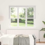vidaXL Jaluzea pentru Fereastră cu perdele Manual Alb Aluminiu vidaXL Jaluzea pentru Fereastră cu perdele Manual Alb Aluminiu