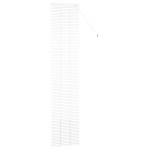 vidaXL Jaluzea pentru Fereastră cu perdele Manual Alb Aluminiu vidaXL Jaluzea pentru Fereastră cu perdele Manual Alb Aluminiu