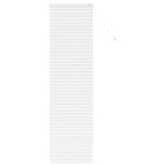 vidaXL Jaluzea pentru Fereastră cu perdele Manual Alb Aluminiu vidaXL Jaluzea pentru Fereastră cu perdele Manual Alb Aluminiu