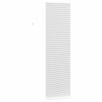 vidaXL Jaluzea pentru Fereastră cu perdele Manual Alb Aluminiu vidaXL Jaluzea pentru Fereastră cu perdele Manual Alb Aluminiu